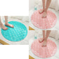 Textured Surface Round Shower Mat