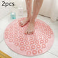 Textured Surface Round Shower Mat