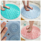 Textured Surface Round Shower Mat