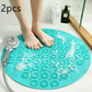 Textured Surface Round Shower Mat