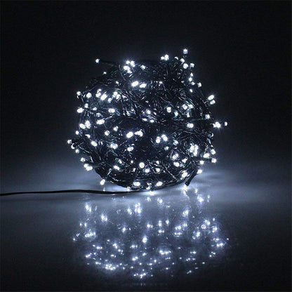 Dark Green Line LED Low Voltage String Lights