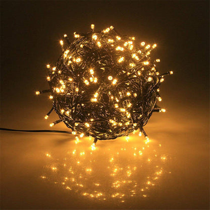 Dark Green Line LED Low Voltage String Lights