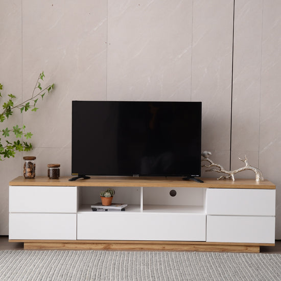 Modern TV Stand For Up To 80&