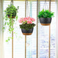 4Pcs 9.64In Diameter Hanging Planter