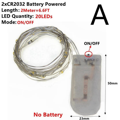 Fairy Lights Copper Wire LED String Lights