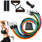 11Pcs Resistance Bands Set Fitness Workout Tubes